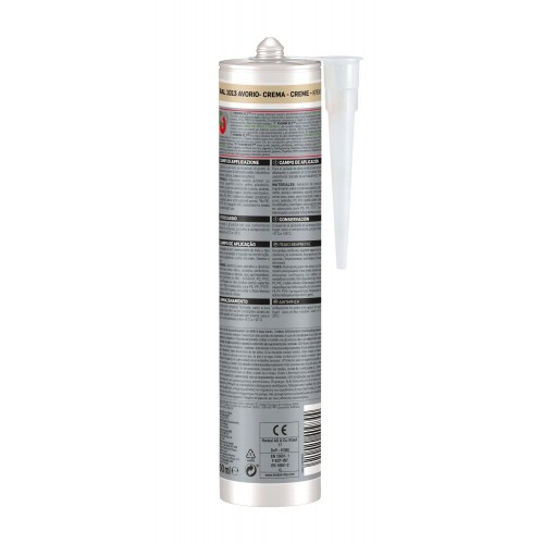 SL 650 Ventanas y Juntas Cart. 300 ml - Crema Ral 1013
